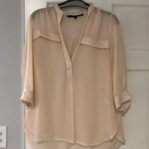 Pale pink blouse